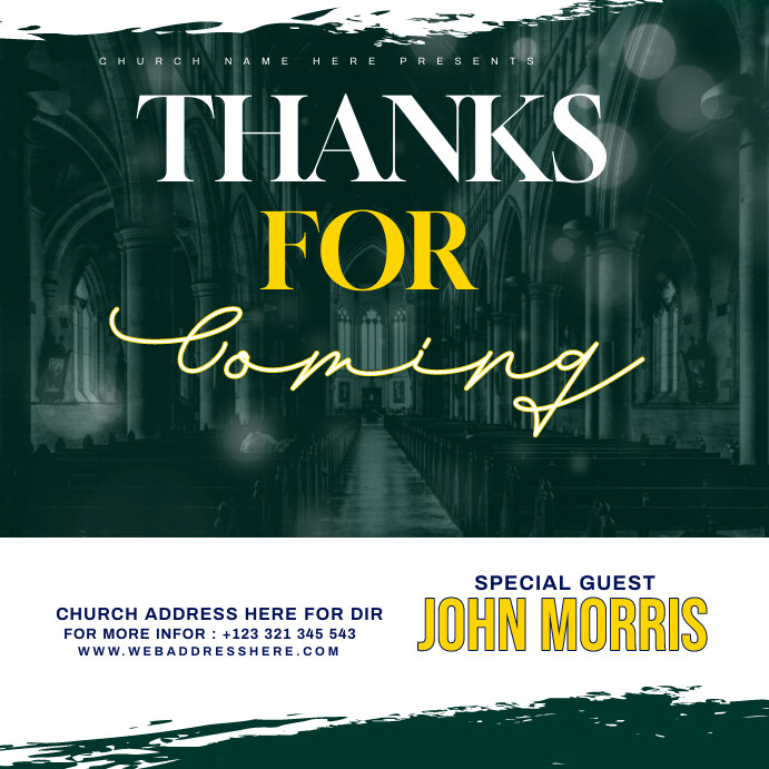 thank you note Templat | PosterMyWall