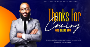 Thank you note Imagen Compartida en Facebook template