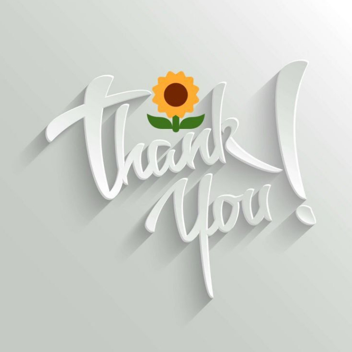 Thank You Note Template | PosterMyWall