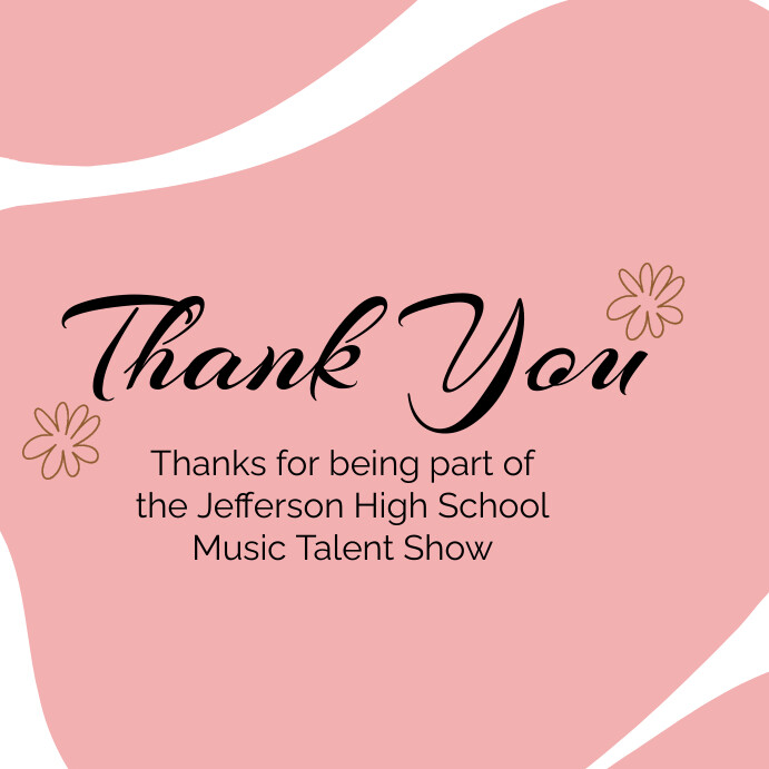 Copy of Thank You Post | PosterMyWall