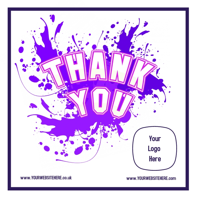 Copy of Thank you Post Instagram | PosterMyWall