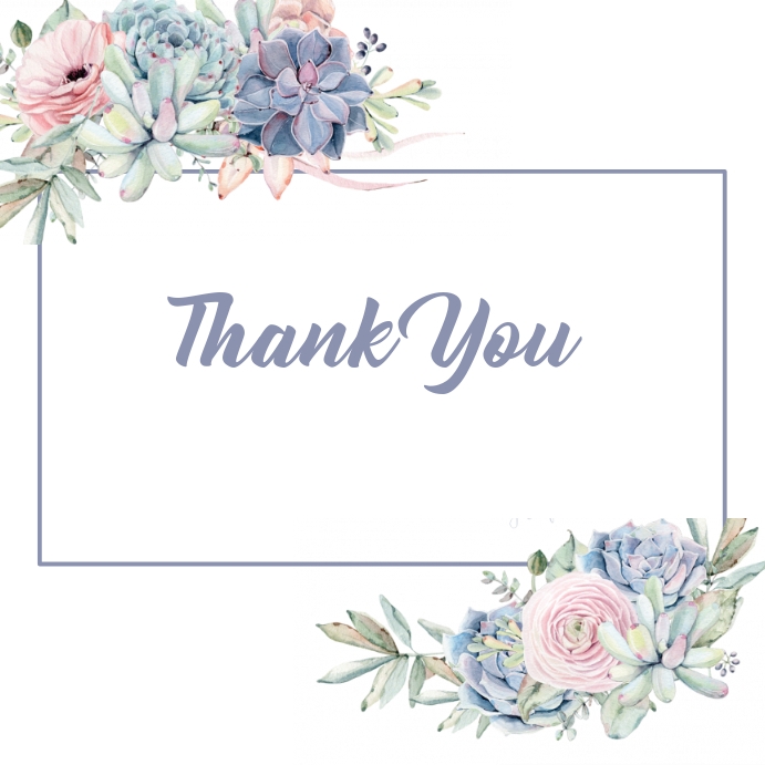 Thank You Template PosterMyWall