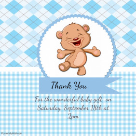 thank you poster templates