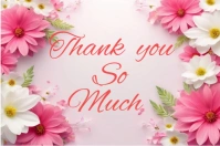 Thank you so much Poster template