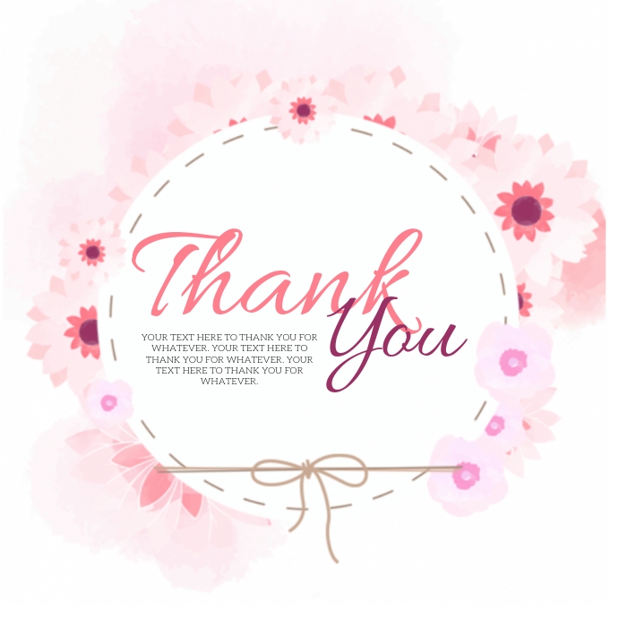 Terima Kasih Templat Desain Media Sosial Postermywall