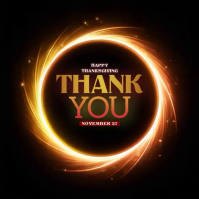 thank you social media template Instagram Post