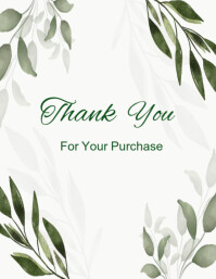 Thank you template 2025 Flyer (US Letter)