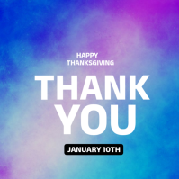 thank you thanksgiving thank you Instagram Post template