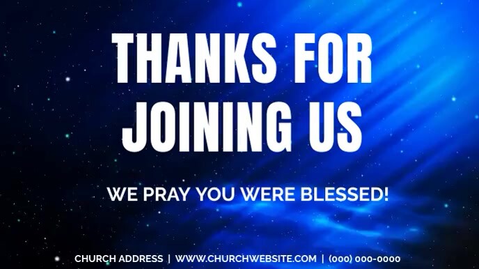 Thank You Video Template | PosterMyWall