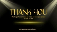 Thank You Flyer Digital Display (16:9) template