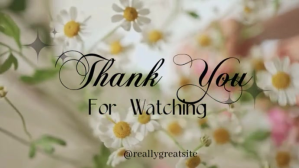 Thank You Video  Thank You Message ตัวอย่างภาพบน YouTube template