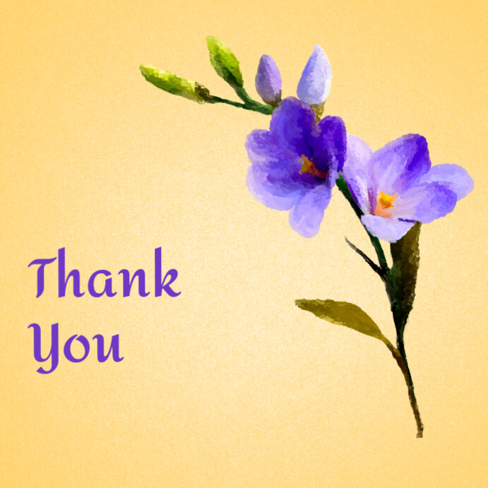 Copy of Thank You.instagram poster | PosterMyWall