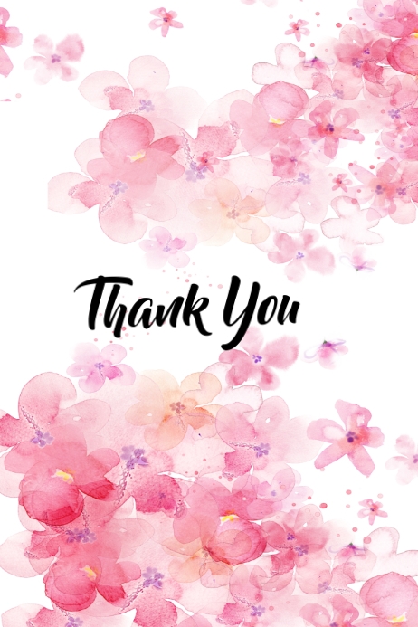 Thank You Poster Template PosterMyWall