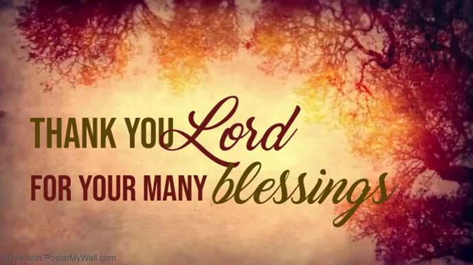 Thank Your Lord Template Postermywall Thank Your Lord Template Postermywall