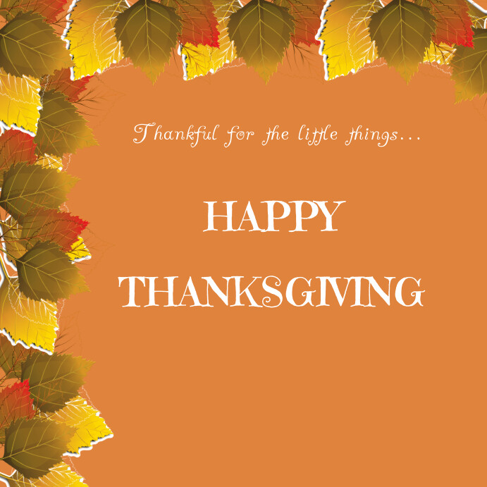 Thankful Template PosterMyWall Thankful Template PosterMyWall