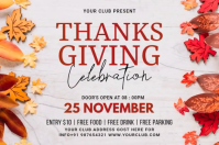 Thankgiving Label template