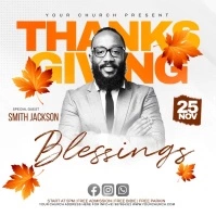 Thankgiving Pos Instagram template
