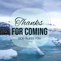 For Coming Design thanks for coming Template | PosterMyWall