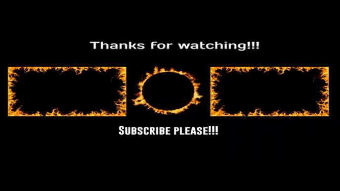 THANKS FOR WATCHING Digital Display (16:9) template