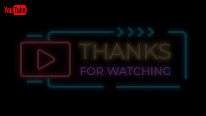 感谢观看视频outro模板 Postermywall 感谢观看视频outro模板 Postermywall