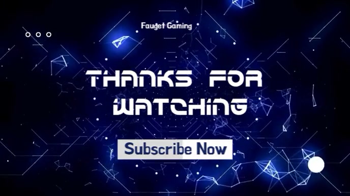 thanks for watching video outro youtube outro Template | PosterMyWall