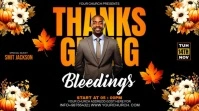 Thanks giving blessings Digital Display (16:9) template