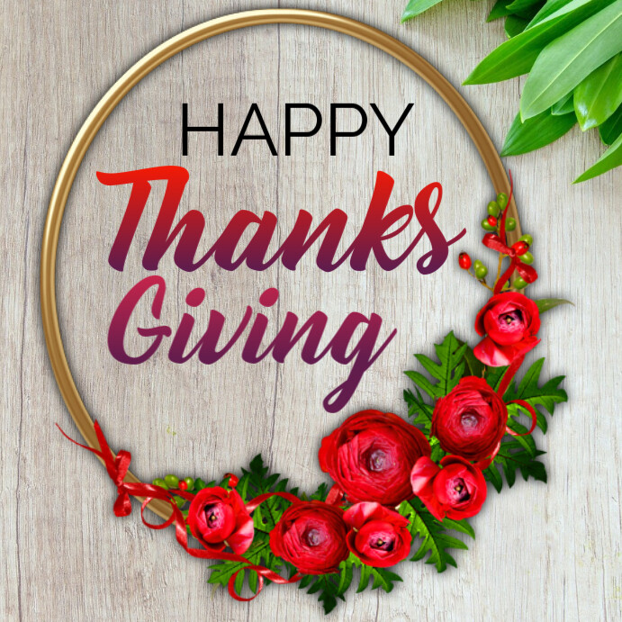 thanks giving Template | PosterMyWall