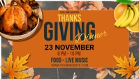 Thanks Giving Intestazione blog template