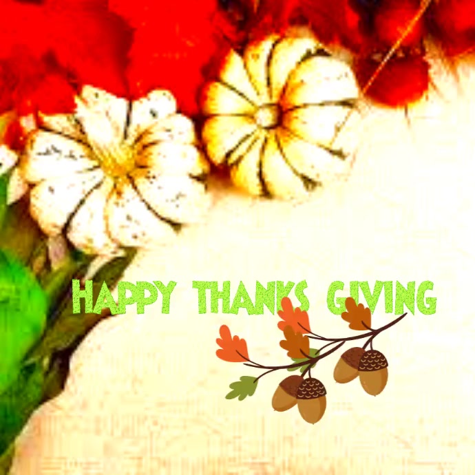 Copy of Thanks giving | PosterMyWall