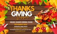 Thanks Giving Dinner Party Oficio US template