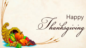 White Thanksgiving Greeting Præsentation Template