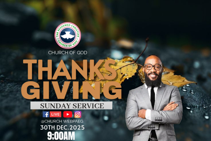 THANKS GIVING SERVICE Template | PosterMyWall