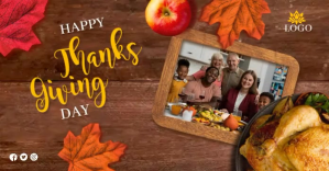 Thanks Giving template Imagen Compartida en Facebook
