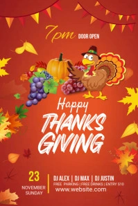 Thanks Giving Template Tumblr Graphic