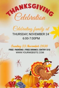Thanks Giving Tumblr Graphic template
