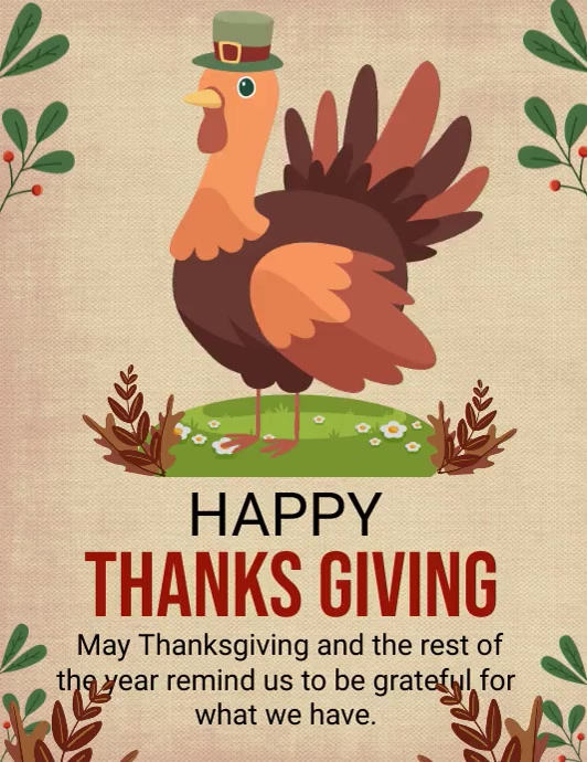 Copy of Thanks giving wishes | PosterMyWall
