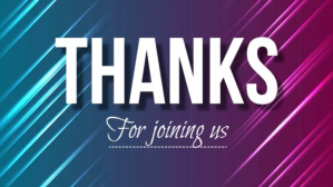 Violet Thank You Message Præsentation Template