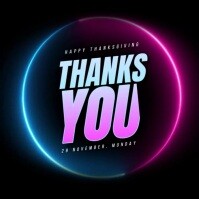 thanks you card Pos Instagram template