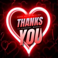 Thanks You Card Instagram na Post template