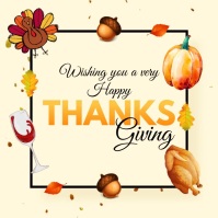 Gul Thanksgiving Greeting Instagram Post Template