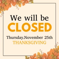 thanksgiving, thanksgiving sale Instagram-Beitrag template