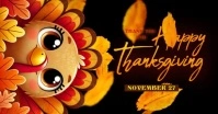 THANKSGIVING BANNER Facebook Shared Image template