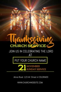 Church Flyer Template PosterMyWall