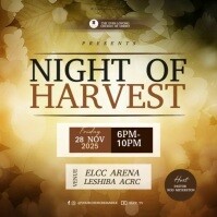 Amarillo Night of Harvest Event Square Template