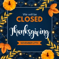 thanksgiving Instagram Post template