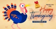 THANKSGIVING Image partagée Facebook template