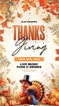 thanksgiving Instagram Story template