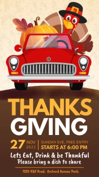 thanksgiving Instagram Story template