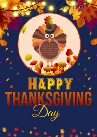 thanksgiving A3 template