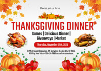 thanksgiving A4 template